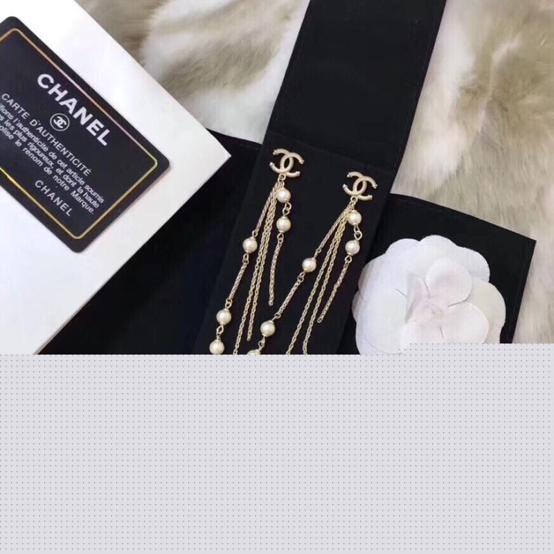 Ch*el earrings